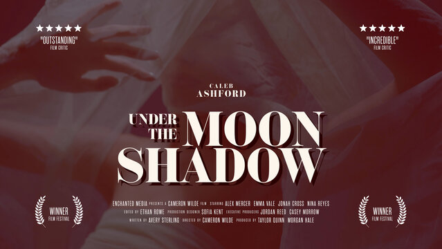 Detective Noir Cinematic Movie Title Card