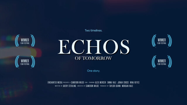 Science Fiction Drama Cinematic Movie Title Card