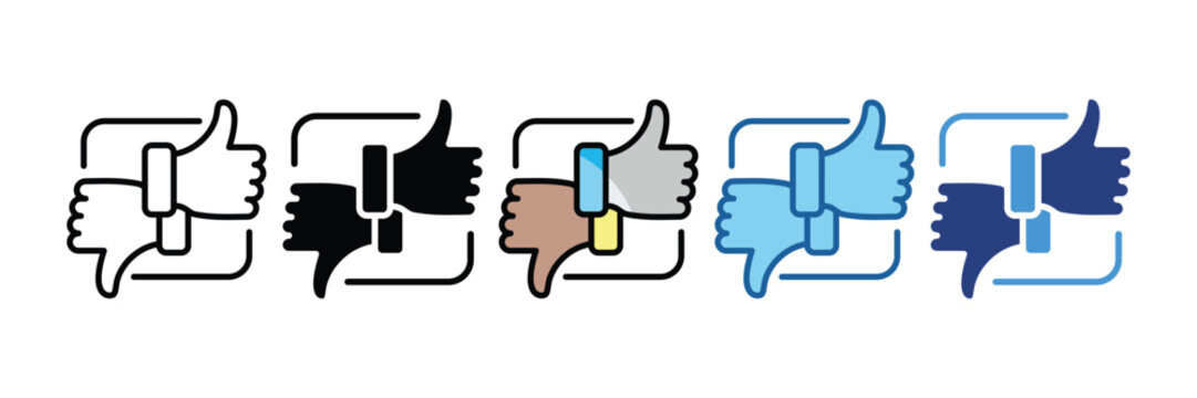 Preference  Icon Set Multiple Style Collection