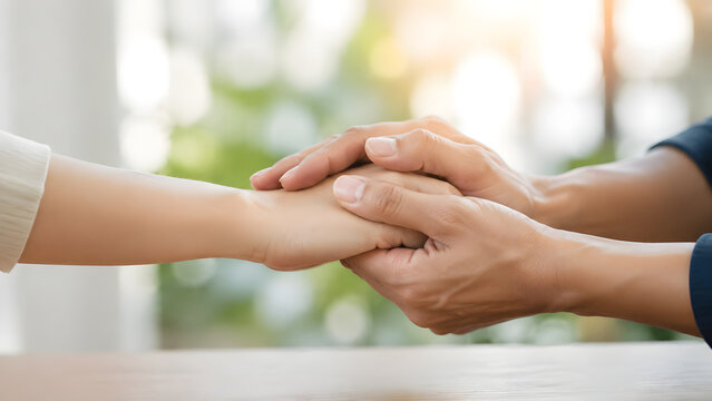 Family Support and Mutual Encouragement Concept