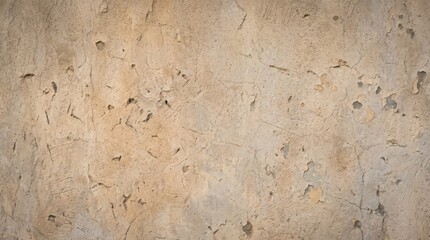 Obraz premium Textured beige stone wall with natural weathered patterns