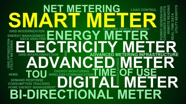 Smart Meter Word Cloud