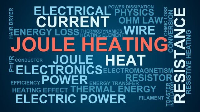 Joule Heating Word Cloud