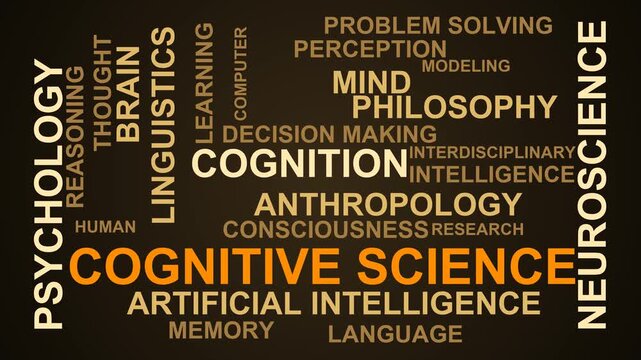 Cognitive Science Word Cloud