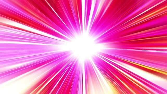 Concentration Lines and Laser Beam Background Video