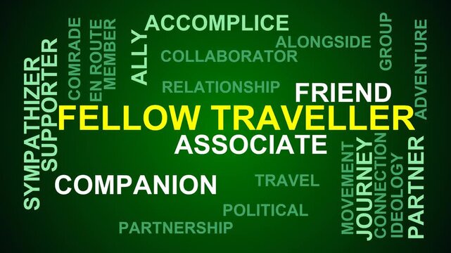 Fellow Traveller Word Cloud