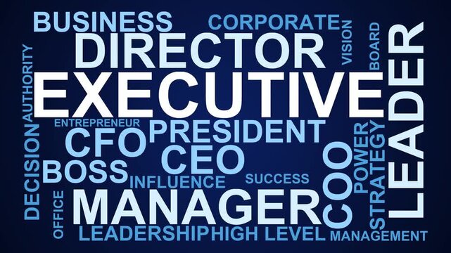 Executive Word Cloud