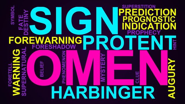 Omen Word Cloud
