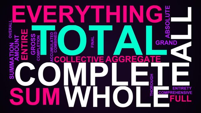 Total Word Cloud