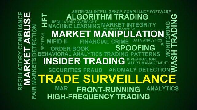 Trade Surveillance Word Cloud