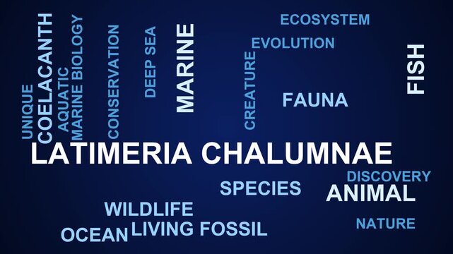 Latimeria Chalumnae Word Cloud