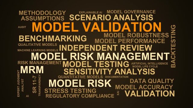 Model Validation Word Cloud