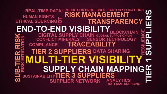 Multi-Tier Visibility Word Cloud