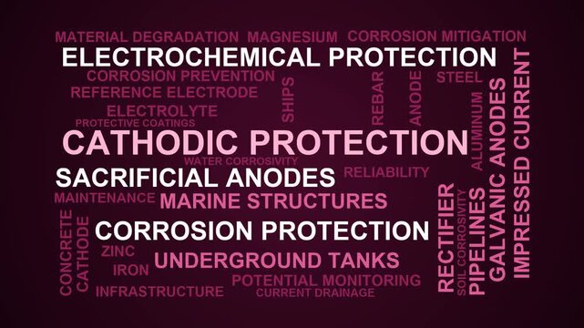 Cathodic Protection Word Cloud