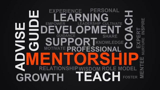 Mentorship Word Cloud