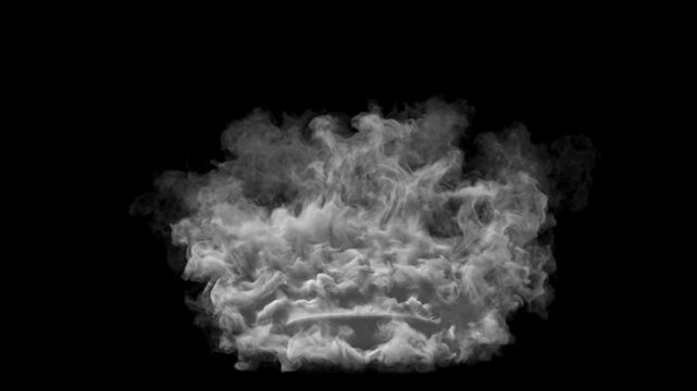 Large Smoke emission from the top view as a loop

comes as 3840&times;2160 which is 4K The smoke fades away smoothly and it doesn&rsquo;t get cut off by an invisible wall.