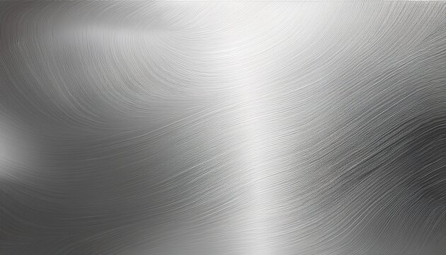 Fondo Abstracto De Textura Metalica Plateada Con Reflejos Sutiles Y Acabado Mate O Cepillado