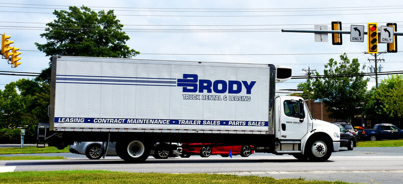 Brody Transportation Company Truck, Manassas, Virginia, USA