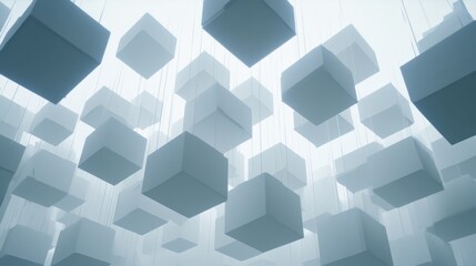 Obraz premium Ordered Arrays of Nanoscale Transistors on Silicon Wafer