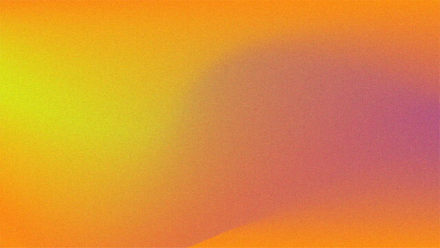 Orange and Purple Gradient Background with Soft Grainy Noise Texture