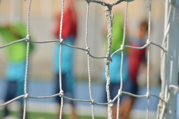 rete di una porta di un campo da calcio © Andrea_Veneziano