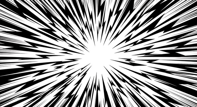 Abstract graphic background with radial motion lines abstract sunburst starburst velocity background concentrated