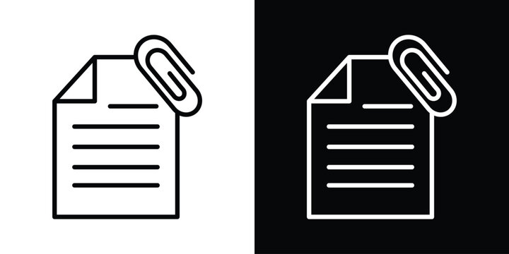 Attach document icon