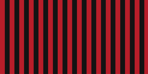 Red and black vertical stripes create a bold, graphic pattern with a striking visual contrast. © Artova LaLa