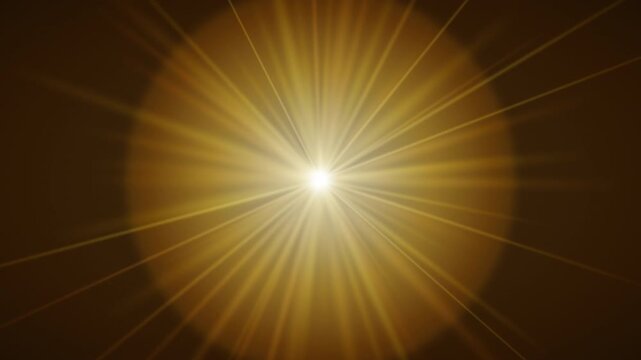 Massive Central Light Leak Starburst