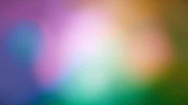Psychedelic Swirling Multicolored Light Leaks