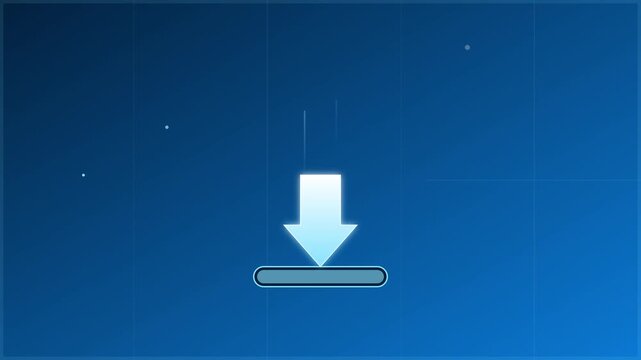 download cloud process transfer arrow animated icon