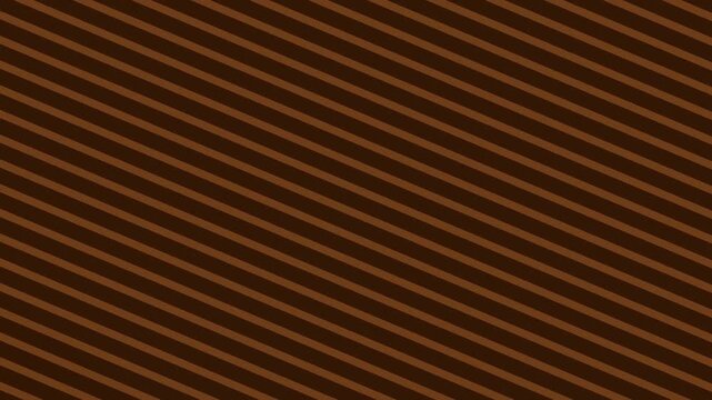 Brown diagonal stripes moving across the screen creating a seamless loop background