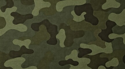 Fototapeta premium Camouflage Pattern Green and Brown Abstract Background.