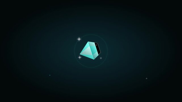 dynamic diamond luxury jewelry functional vector animation