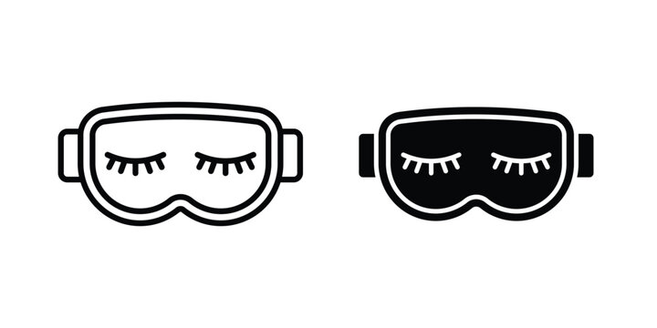 Eye mask icon