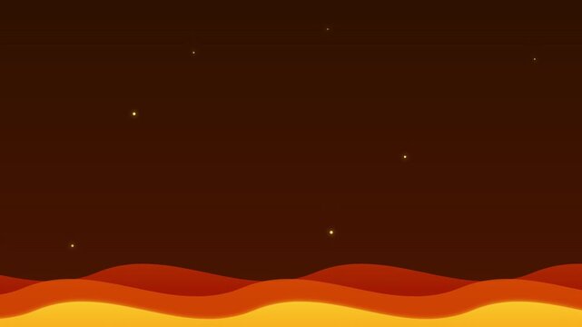 dynamic fire ember shining vector background loop