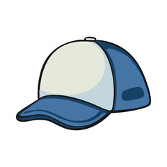 Fototapeta premium Baseball Cap Sports Accessory Icon