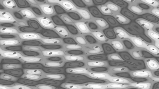 Abstract grayscale organic pattern resembling microscopic cells