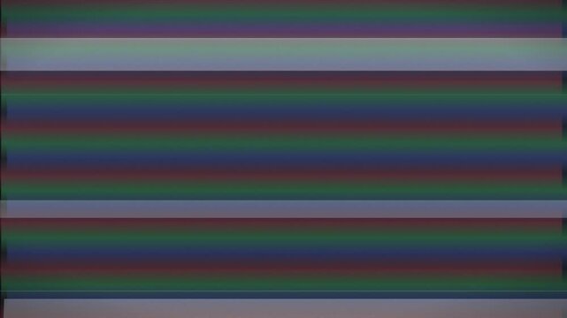 Old VHS Tape Tracking Distortion Overlay
