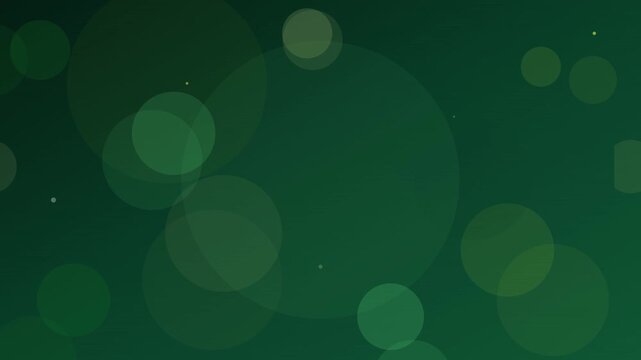 forest green organic bokeh vector animation loop