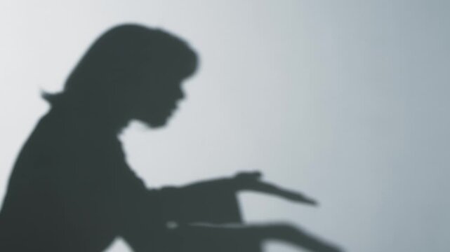 口論する女性のシルエット。意見, 主張, 訴える, 抗議, 怒る, 不満, クレーム, クレーマー