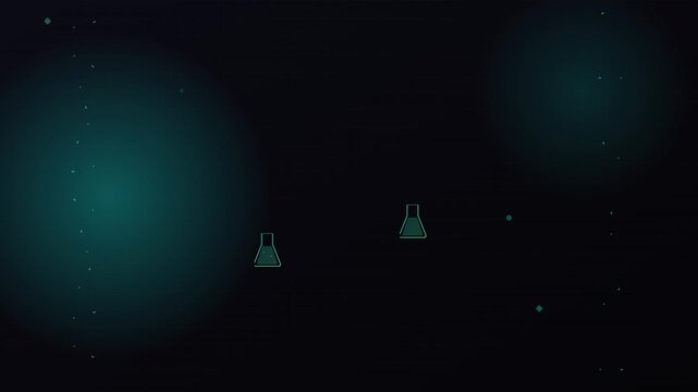 futuristic science laboratory research animation concept design