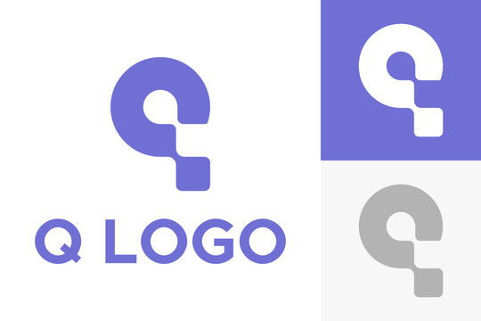 Modern Abstract Q Letter Logo Vector with Geometric Monogram Design, Minimalist Corporate Brand Identity Template for Technology, Digital Startup, Software, Creative Agency and Business Company.