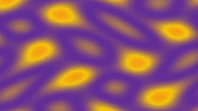Abstract Blurred Shapes Moving in Bright Green Setting