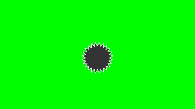 Circular Loading Spinner Progress Indicator up to 60% off on Green Screen Background