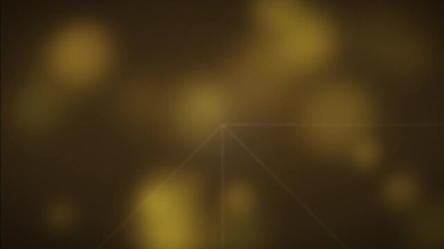 Dramatic Slow Motion Gold Bokeh and Flickering Light Leaks