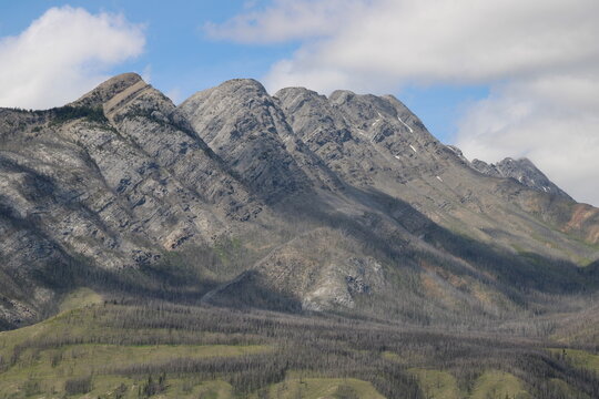 Sky and Mountains, Jasper National Park, Alberta