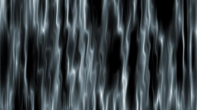 Abstract silver metallic liquid wave background texture design, luxury fluid shiny vertical ripples with satin silk fabric curtain effect vector illustration, elegant smooth mov
