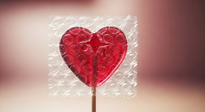 Cherished Heart Swirl: A Textured Sweetness Captured