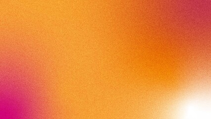 Fototapeta premium Gradient background displays soft orange and yellow tones with a grainy texture and light flare.